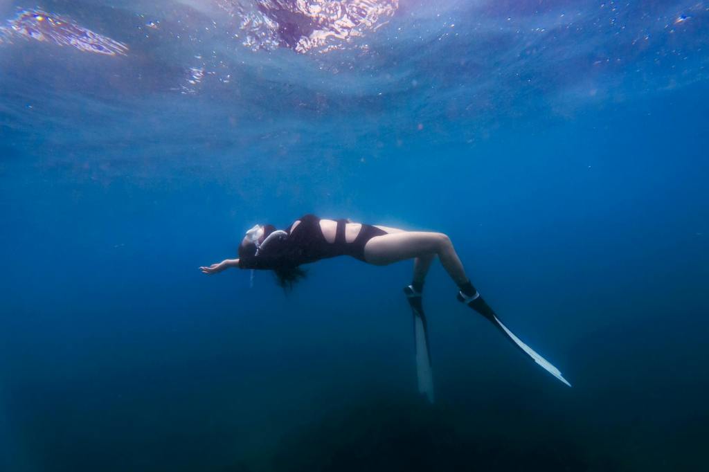 まずは肩の力を抜いて、深呼吸。すべてが透き通って見える